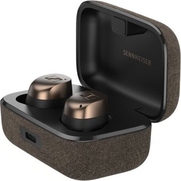 Kufje sportive SENNHEISER Momentum MTW4, wireless Bluetooth, anulim aktiv i zhurmës, Black Copper
