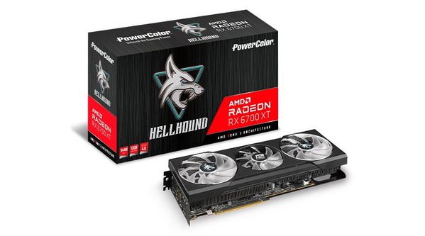 Kartelë Grafike PowerColor HellHound RX 6700XT, 12GB GDDR6, 2560 Stream Processors, e zezë