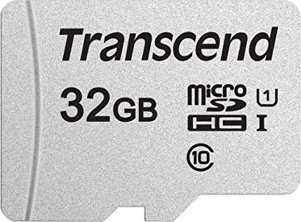 Kartë memorie Transcend 300S MicroSDHC, 32GB, Class 10 UHS-I U1 V30
