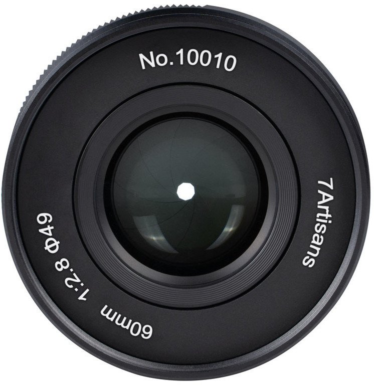 Објектив 7artisans Photoelectric 60mm f/2.8 Macro MKII за Nikon Z, макро, црн