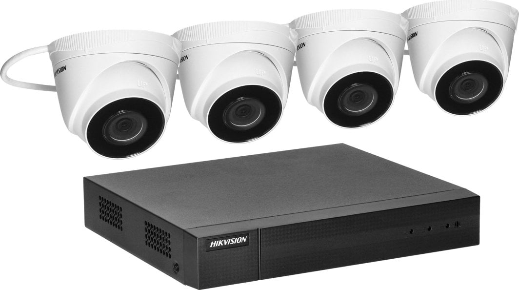Set i kamerave Orno HIKVISION IPKIT-T4-4CH, 4 x HIKVISION IP-CAM-T240H, 4Mpx, IP67