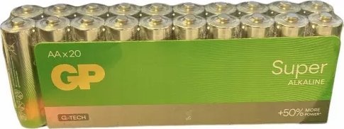 Bateri alkaline GP Batteries Super Alkaline GP15A AA, njëpërdorimëshe, 1.5V
