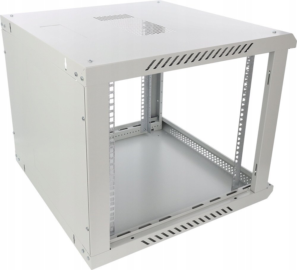 Kабинет рек пулсар RWA966 G, 9U 19\", 600x600 mm, сив
