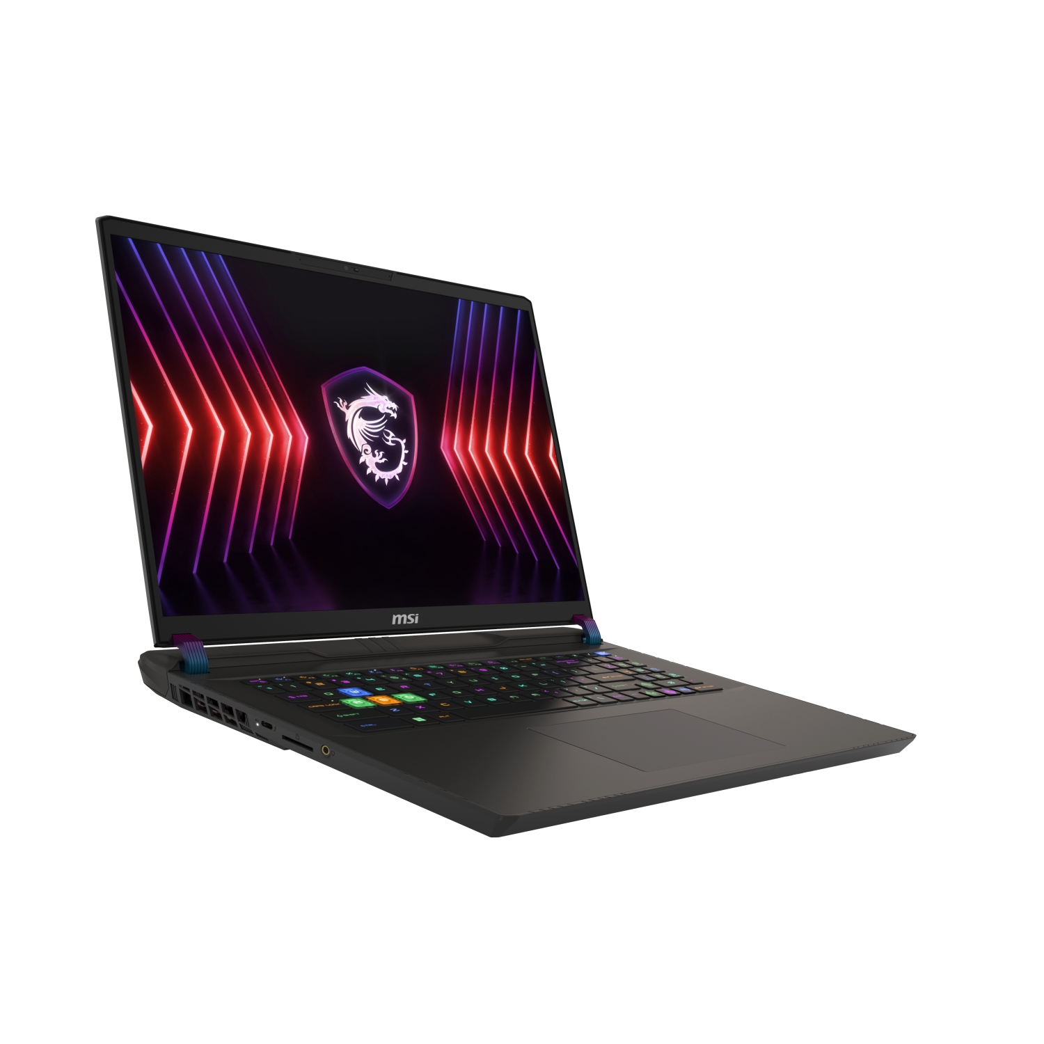 Laptop MSI Vector/17 HX A13VHG, 17", Intel Core i9-13980HX, 32GB RAM, 1TB SSD, NVIDIA GeForce RTX 4080, i hirtë i errët