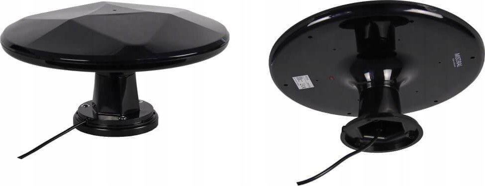 Antena e jashtme RTV Mistral MI-ANT07 UFO, DVB-T2, e zezë