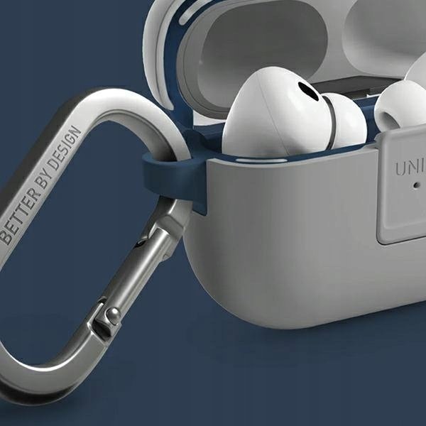 Fутрола Uniq Clyde Lock Case за AirPods Pro 2, 2022 2023, темно сина сива