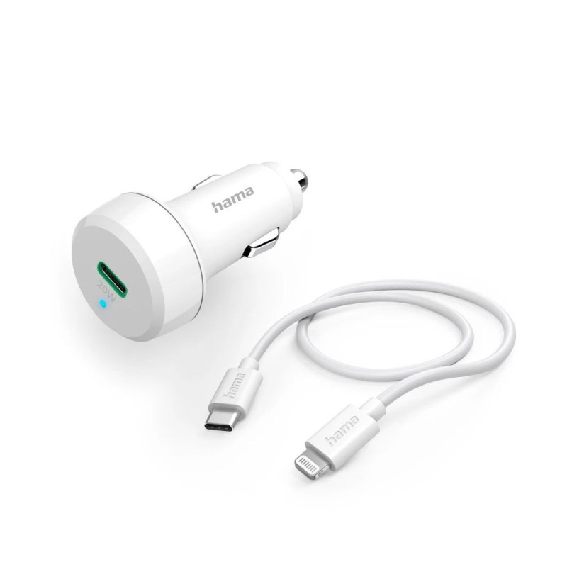 Hama Car Charger 20W USB-C 1m PD