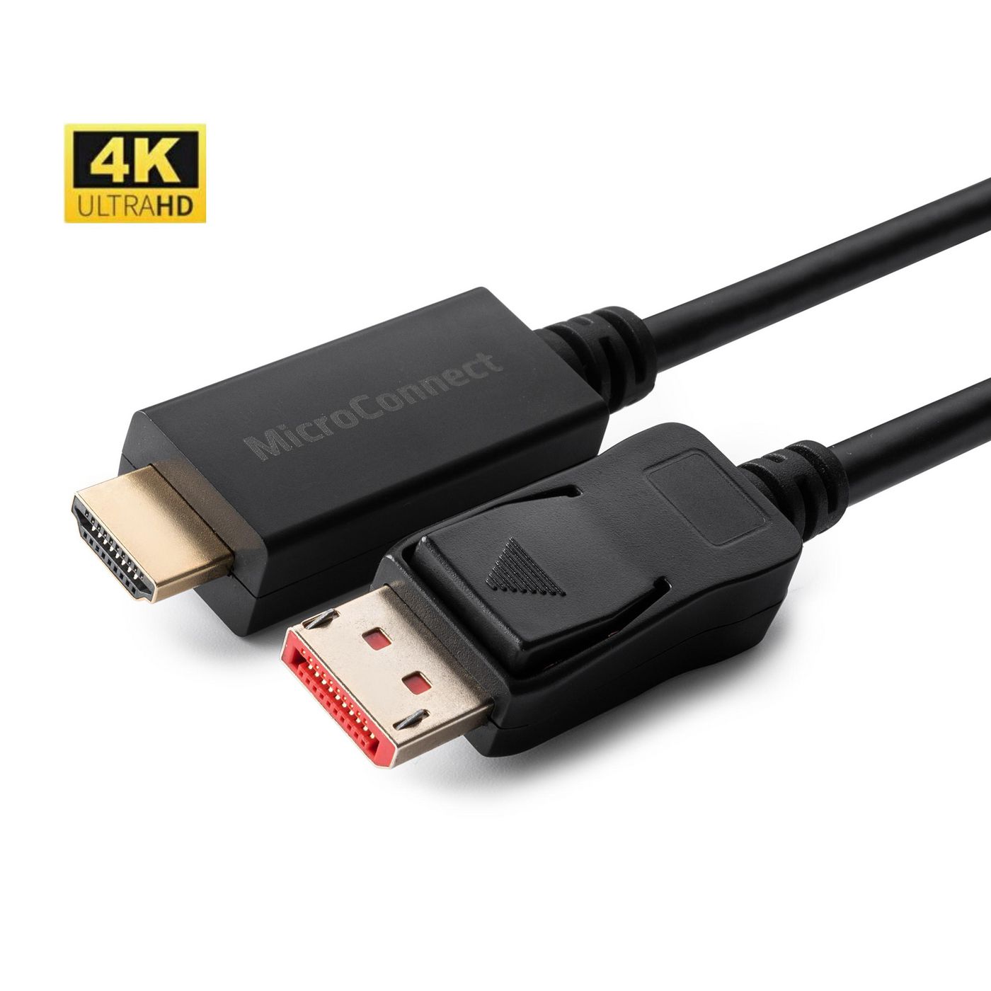 Kabllo DisplayPort në HDMI MicroConnect MC-DP-HDMI-10004K, 10m, e zezë