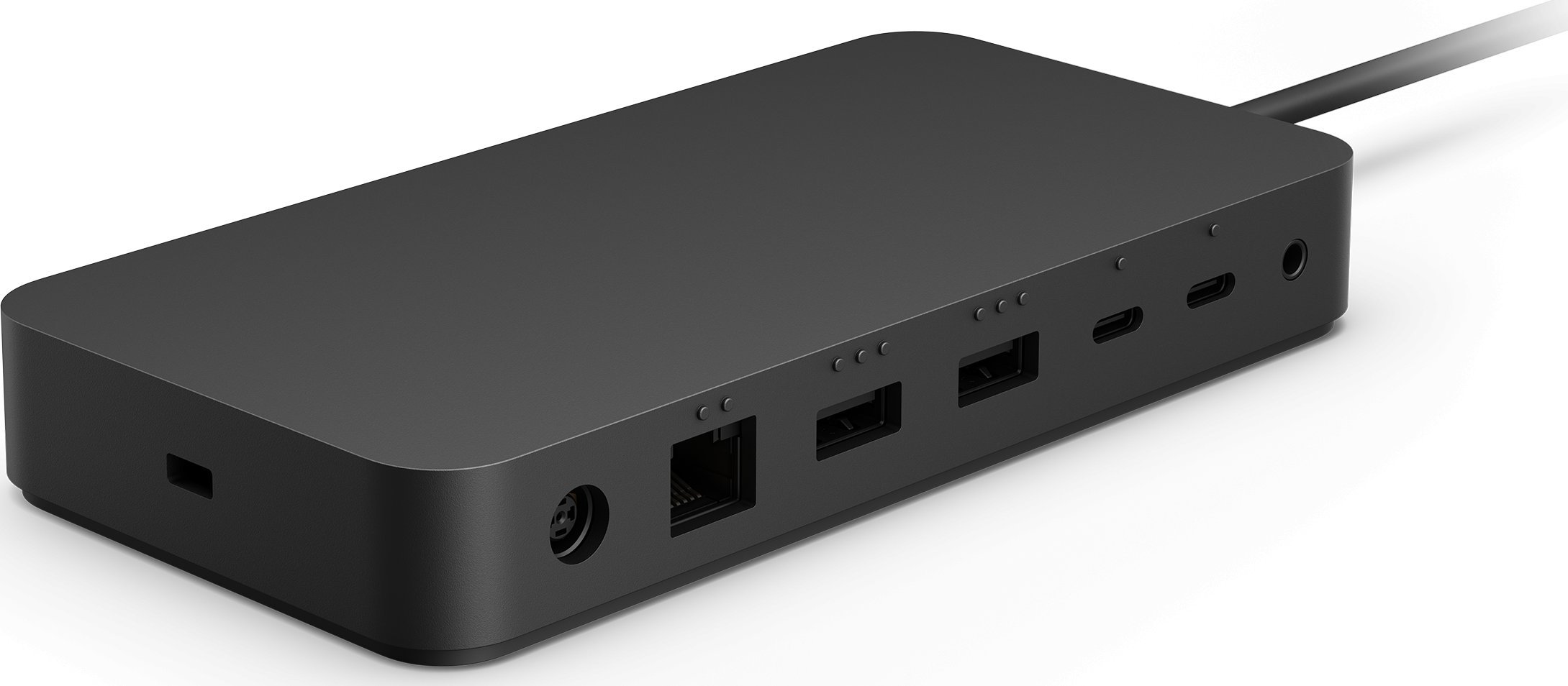 Адаптер Microsoft Surface Thunderbolt 4, повеќе порти, поддршка до 2 монитори 4K, црн