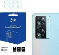 Mbrojtës kamerë 3MK Lens Protect për Oppo A57s, set 4 copë, transparent