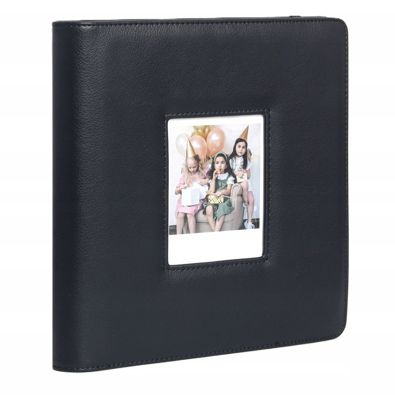 Album foto Fuji Instax Wide Love Instant, 288 foto, eko lëkurë, i zi