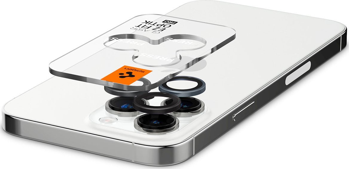 Mbrojtës kamerë Spigen Glass EZ Fit Optik Pro Zero One, 2 copë, për iPhone 14 Pro dhe 14 Pro Max, transparent