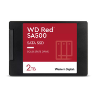 Disk SSD Western Digital WD Red SA500 NAS, 2TB, SATA III, e kuqe