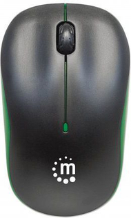 Maus Manhattan Success, wireless, USB, i zi dhe i gjelbërt