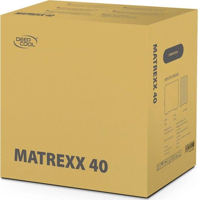 Kasë Deepcool MATREXX 40 3FS ARGB, Mini Tower