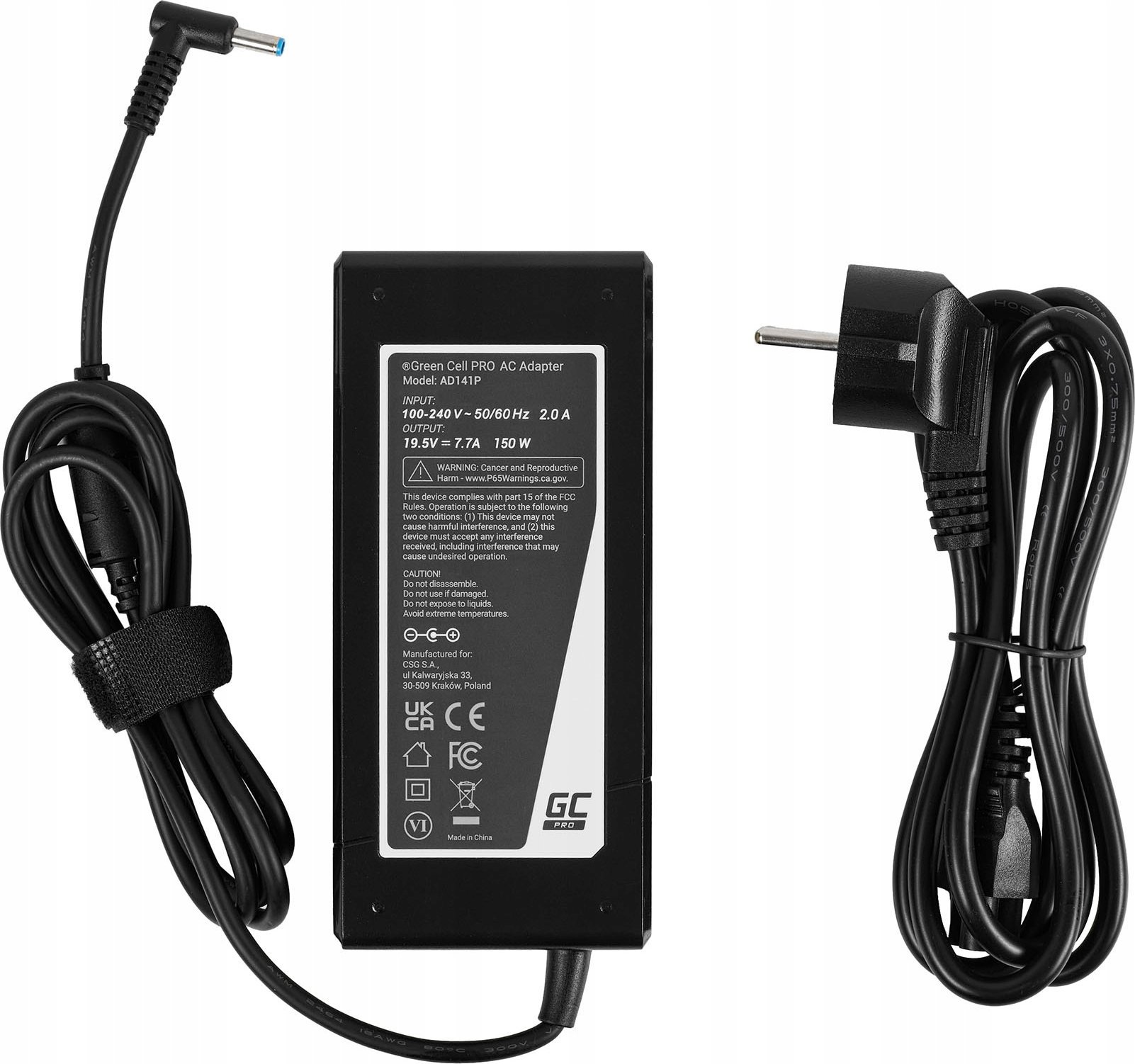 Inverter makinë Green Cell AD141P, 150W, me LED, i zi