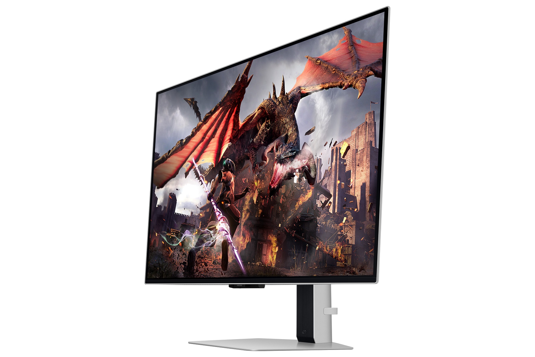 Monitor Samsung Odyssey G8, 32", OLED, 4K UHD, i argjendtë