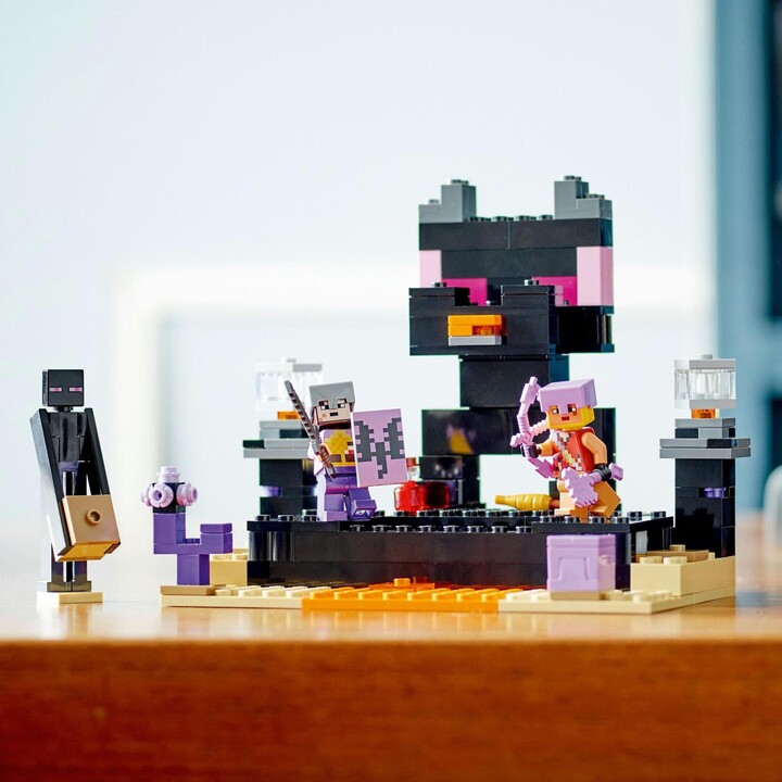 Set LEGO® Minecraft 21242 End Arena, 252 pjesë