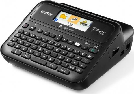 Printer etiketash Brother PTD610BTVP, gjerësi 24mm, Bluetooth USB, i zi