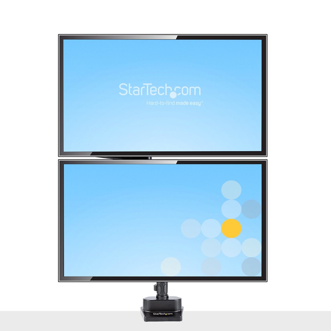 Mbajtëse për dy monitorë StarTech.com, 32", 8 kg, VESA 75x75/100x100, e zezë