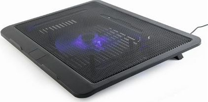 Mbajtëse ftohëse për laptop Gembird NBS-1F15-04, 15", USB, e zezë