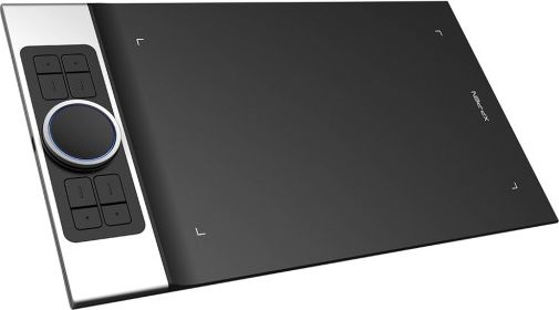Tablet grafik XP-PEN Deco Pro, profesionist, 8 taste, i zi argjendtë