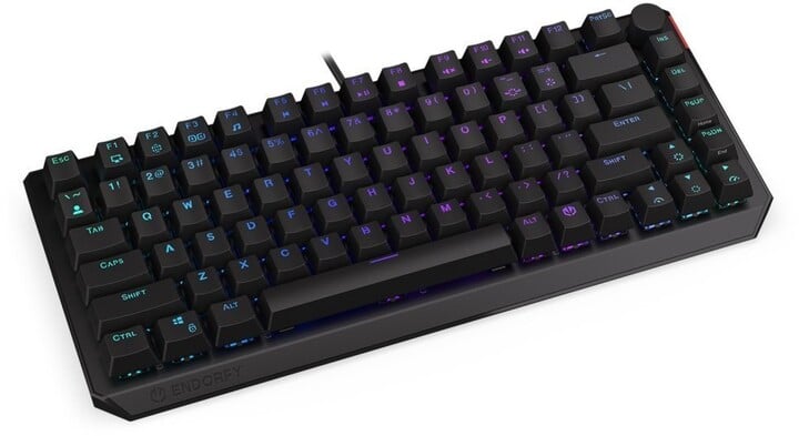 Tastierë Endorphy Thock 75%, TKL, Kailh Red, e zezë, US