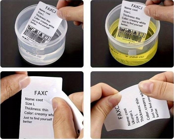 Rrotull etiketa Niimbot R, 30x20mm, 320 copë, të bardha