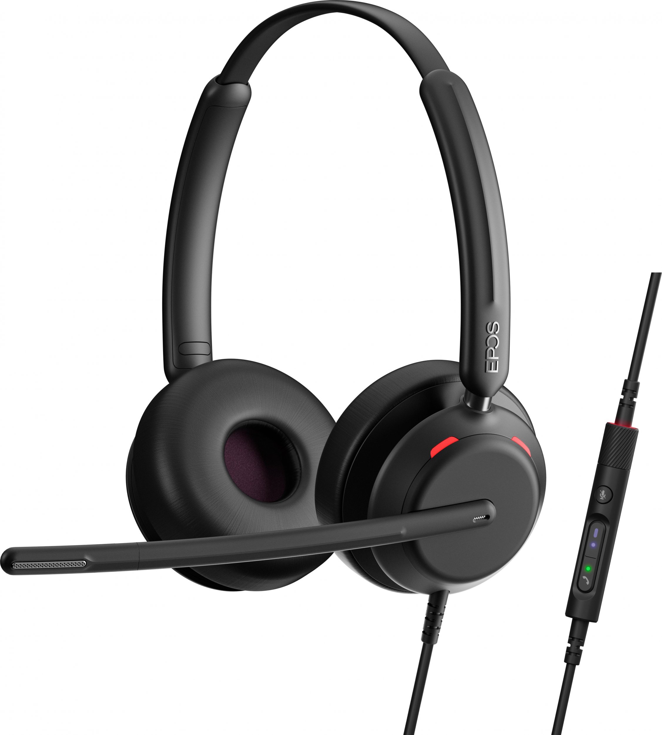 Kufje me mikrofon EPOS IMPACT 760T, stereo, me kabllo, të zeza