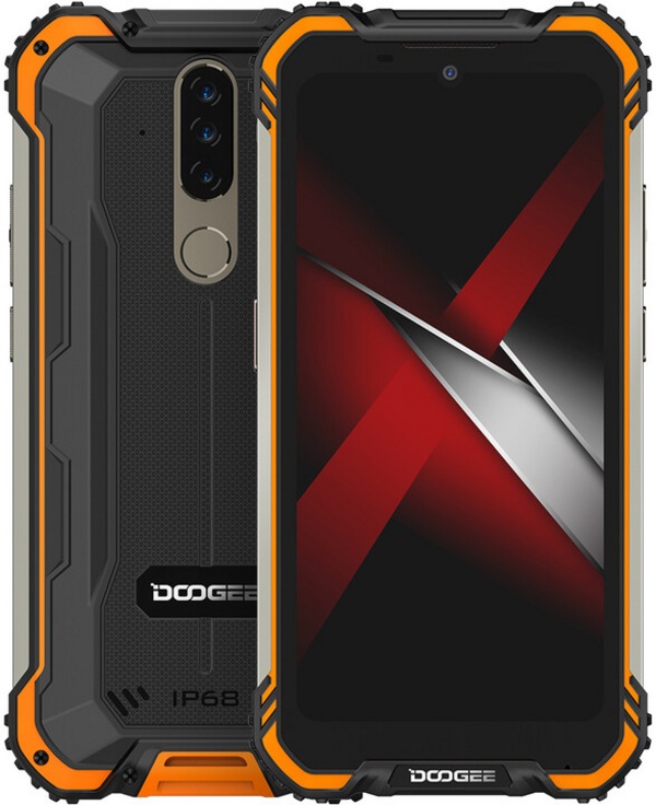 Celular DOOGEE S58 PRO, 5.71 ", 6GB RAM, 64GB, i portokalltë