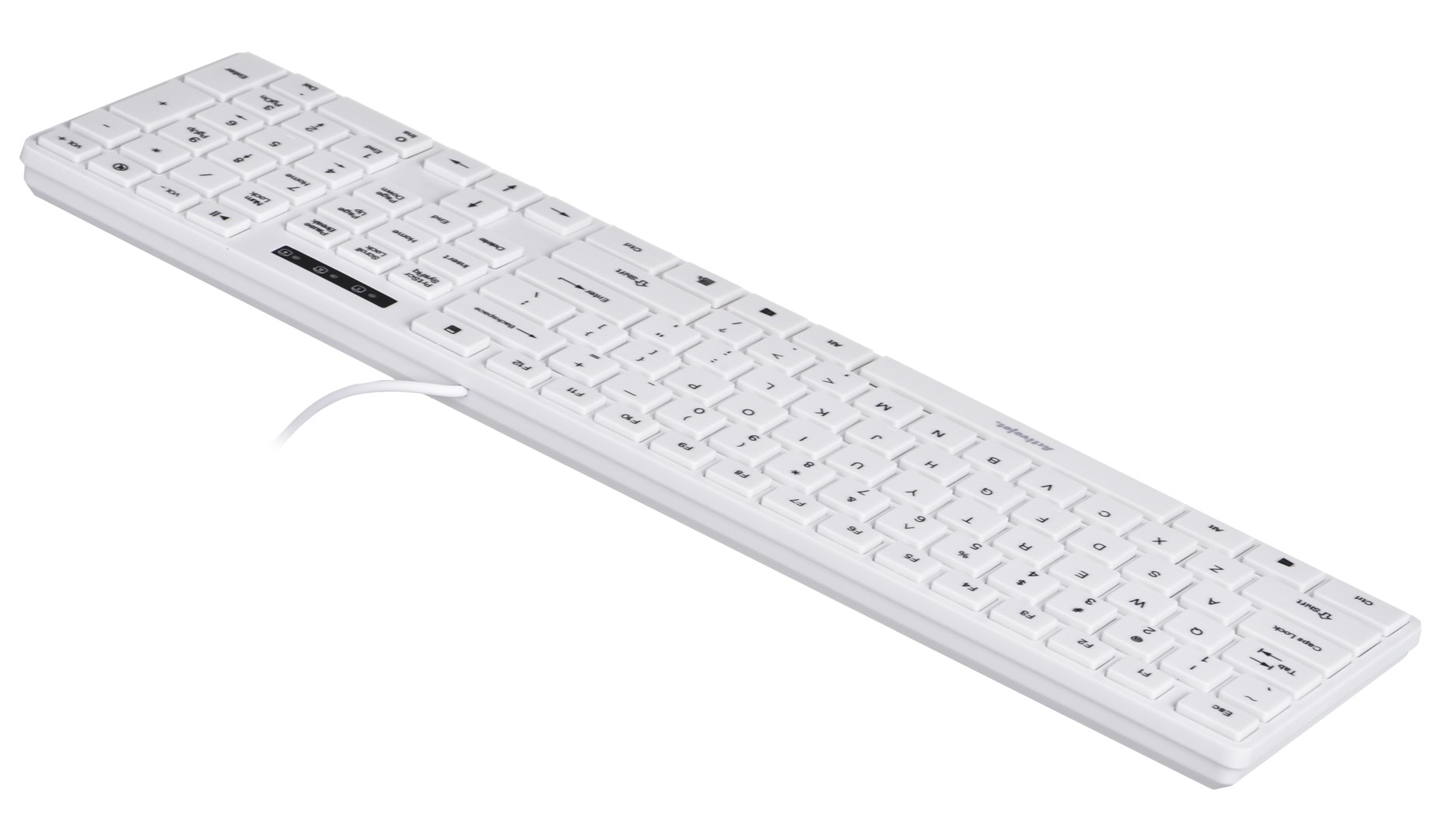 Tastierë Activejet K-3066SW, USB, e bardhë