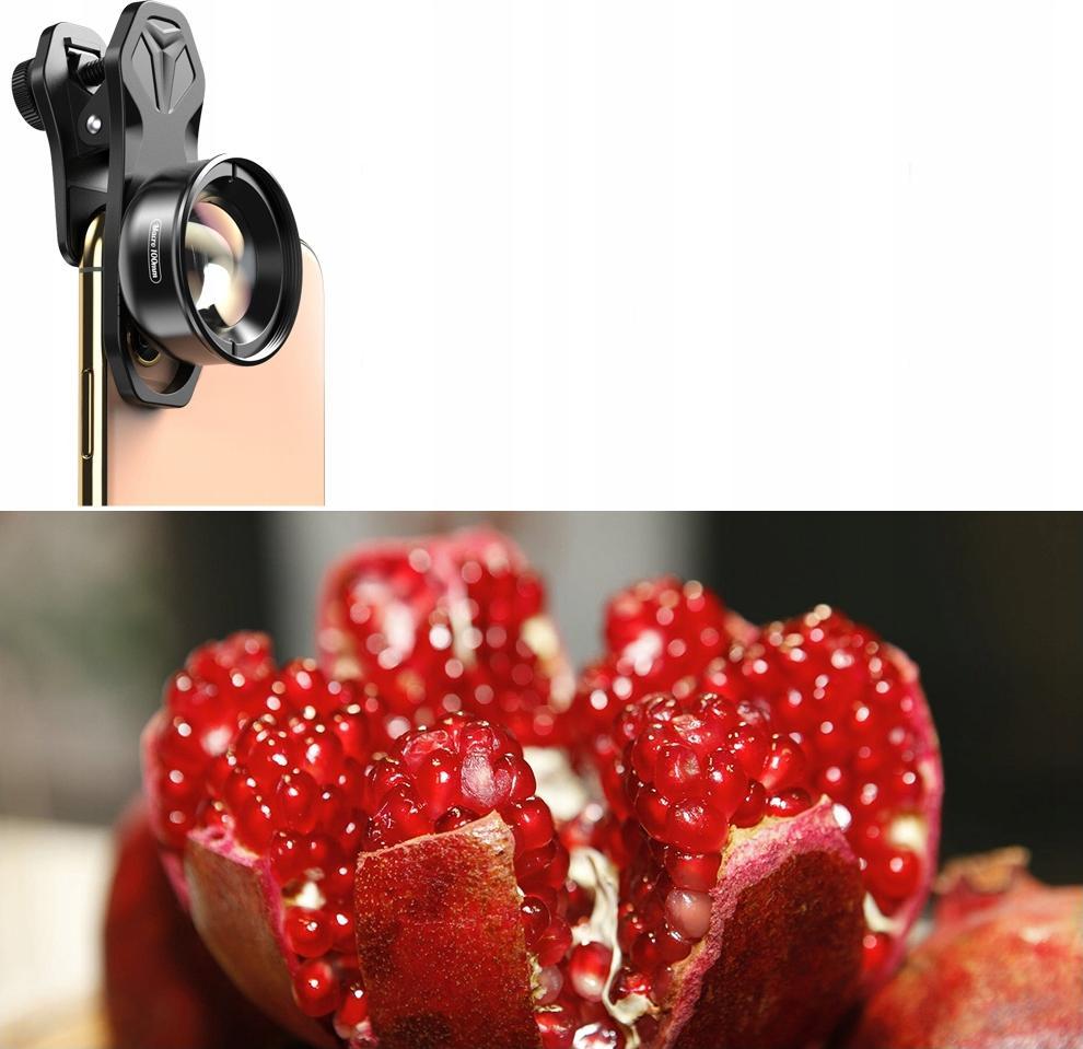 Lentë makro Apexel Super Macro 100mm HD, për telefon, e zezë