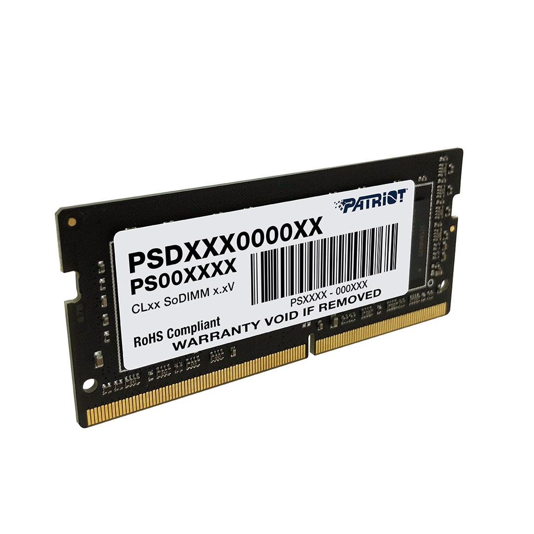 Memorie PATRIOT DDR2, 2 GB, 800 MHz, CL5, SODIMM, e zezë
