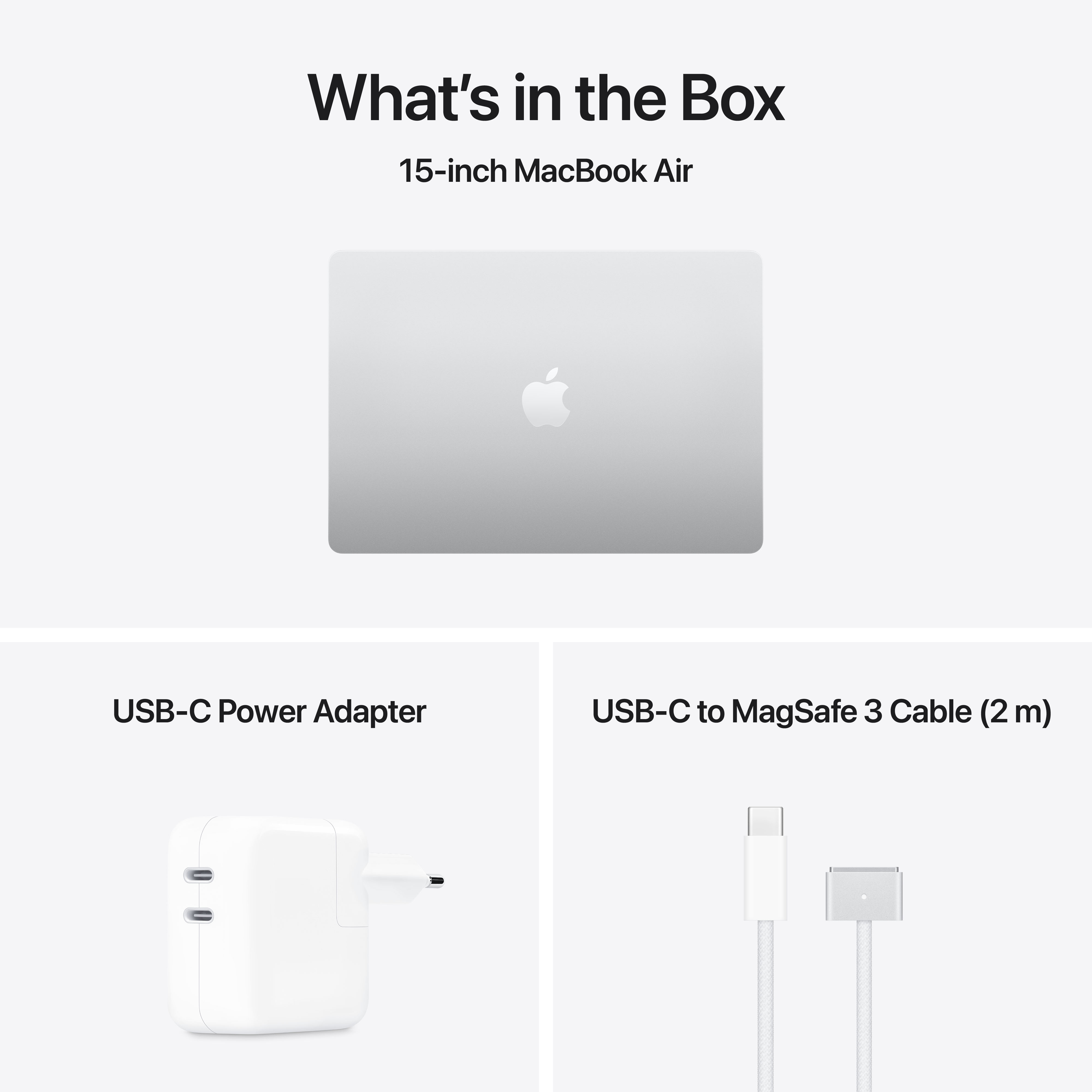 Apple Macbook Air, 15.3", M5 10-core, 16GB, 1TB, 10-core GPU, Silver