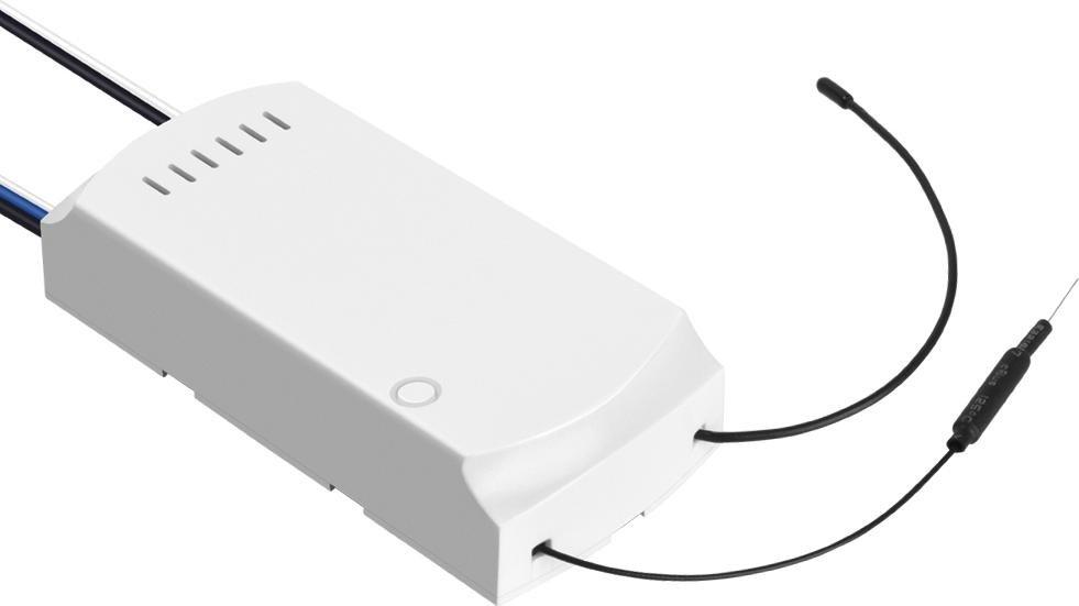 Kontrollues ventilatori tavani Sonoff iFan04 H, Wi Fi, me telekomandë, i bardhë