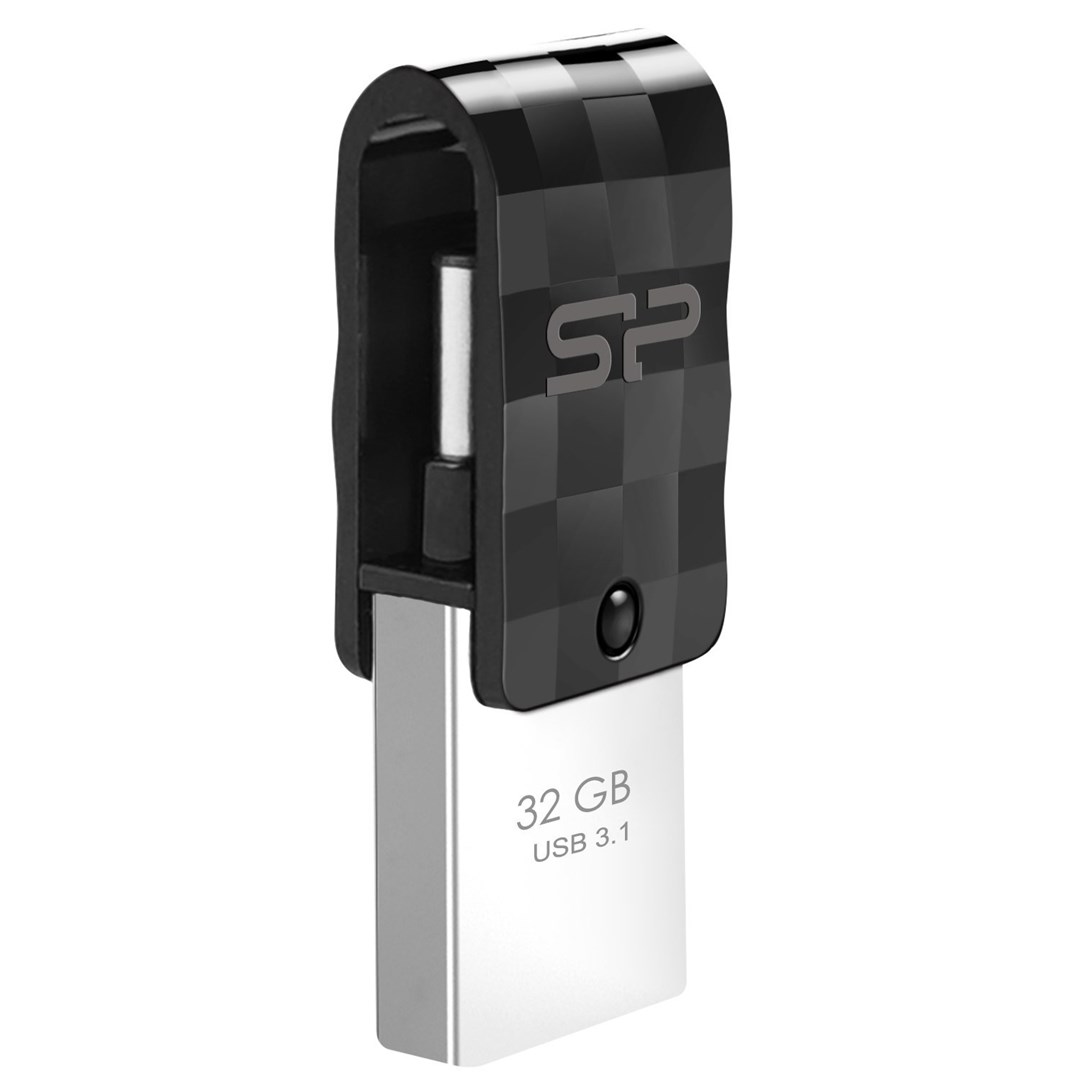 USB Silicon Power Mobile C31, 32 GB, USB Type-A / USB Type-C