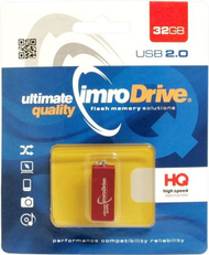 Pendrive Imro EDGE KOM000748, 32GB, i kuq