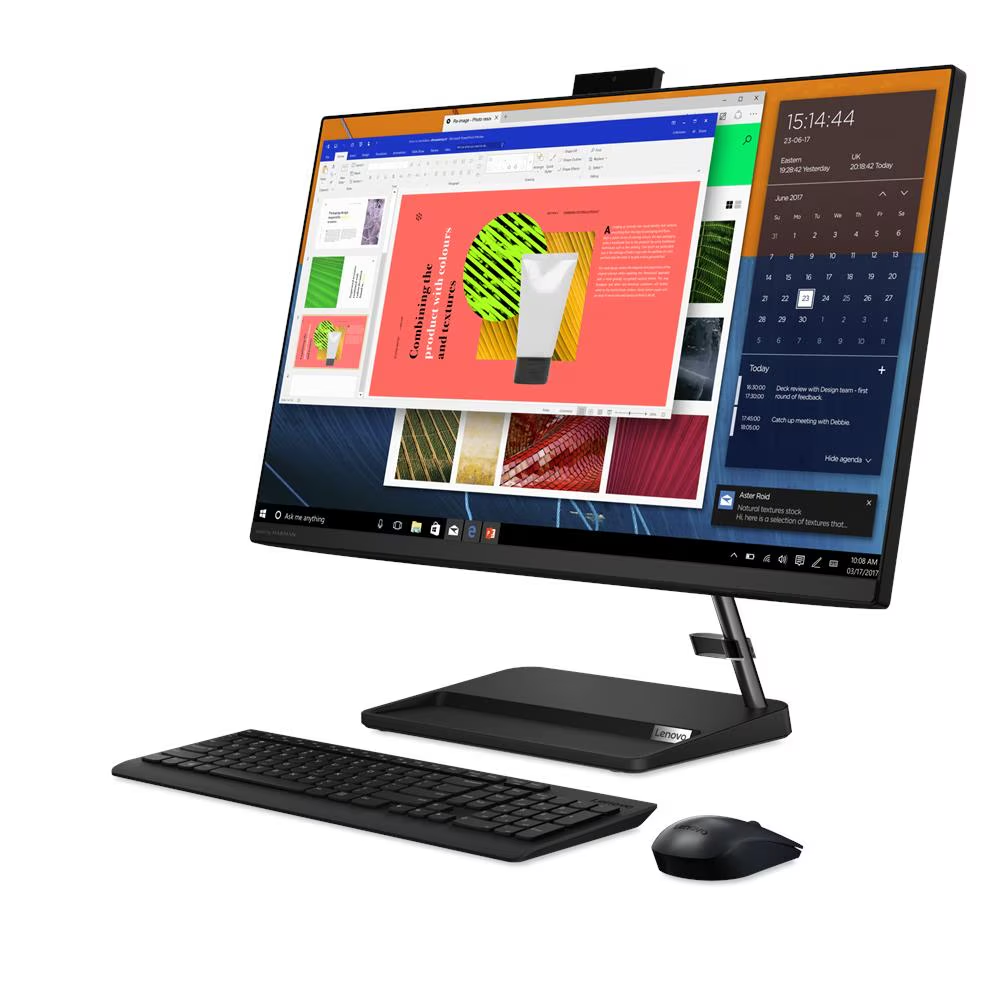 Kompjuter Lenovo AIO IdeaCentre3 27ALC6, 27", AMD Ryzen 5 7430U, 16GB RAM, 512GB SSD, AMD Radeon Graphics, i zi