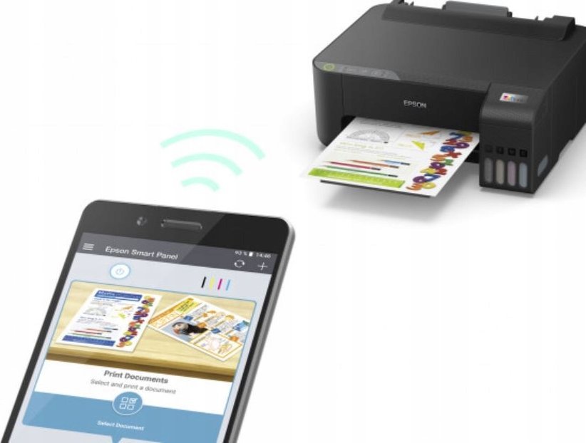 Printer Inkjet Epson EcoTank L1270 (C11CJ71407), A4, 5760 x 1440 dpi, WiFi, me ngjyra