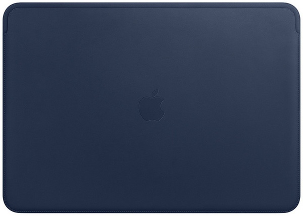 Футрола Apple за MacBook Pro 15 " Leather Sleeve, полноќно сина