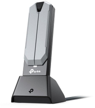 Adapter wireless TP-Link BE6500, Wi-Fi 7, USB, gri