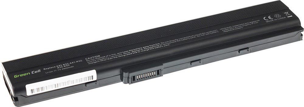 Батерија Green Cell A32-K52 за Asus A52 A52F K52 K52D K52F K52J K52JC K52N X52 X52J (AS02)