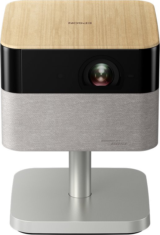 Projektor Epson Lifestudio Flex EF-72, 1000 ANSI Lumens, 3LCD, 4K, Black Oak Silver