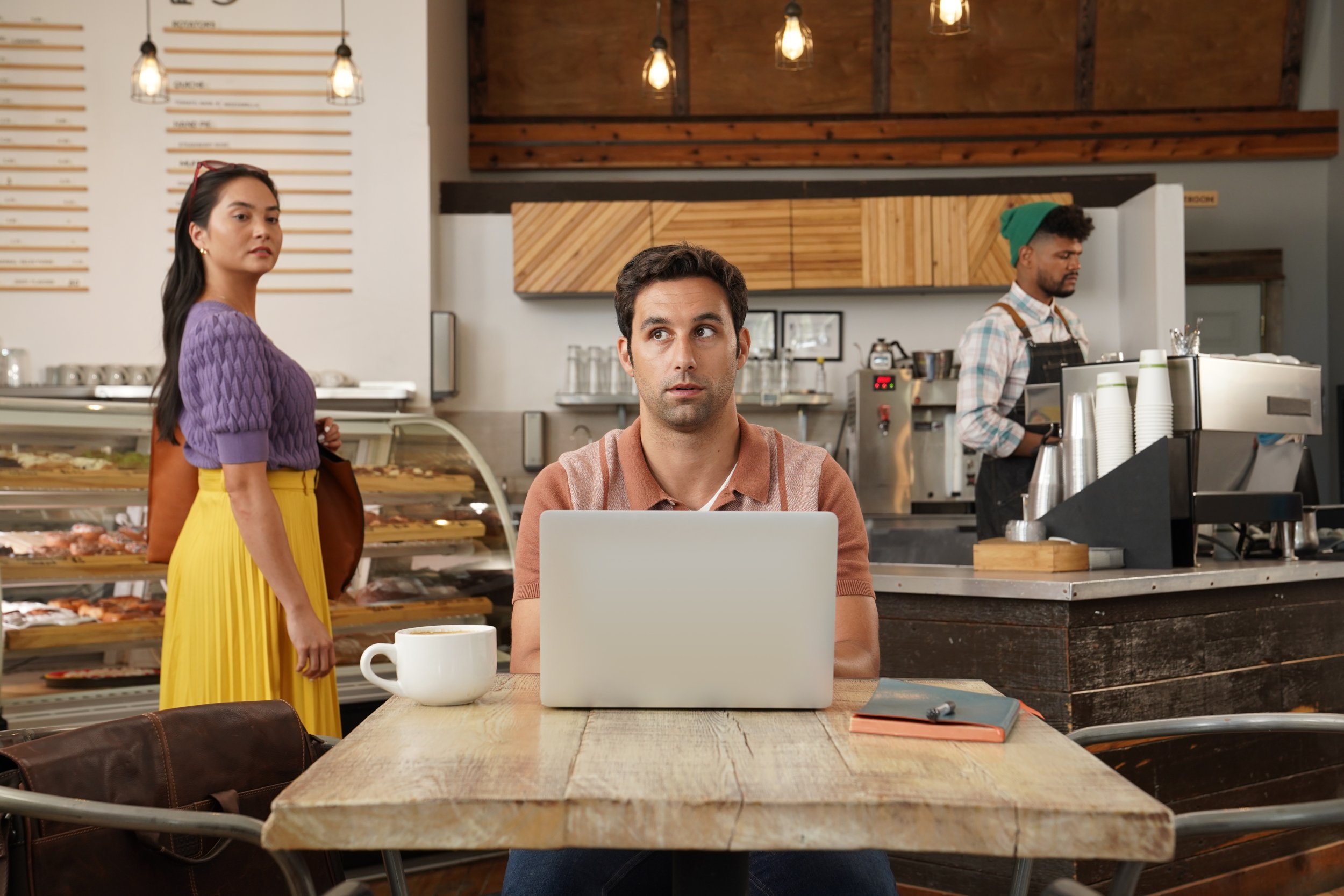 Филтер за приватност за екран 3M Bright Screen BP156W9B, 15.6\", 16:9, црн