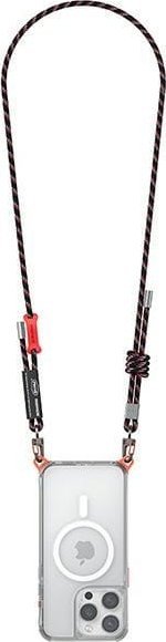 Rrip crossbody për telefon Skinarma Dyno Obsidian, universal, i zi