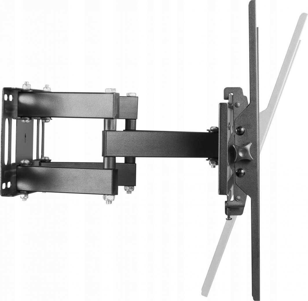 Mbajtëse murale Gembird WM-70ST-01, 37"-70", VESA 600x400, deri 35kg, e zezë