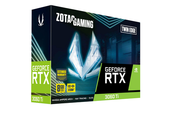 Kartelë grafike Zotac GAMING GeForce RTX 3060 Ti Twin Edge LHR NVIDIA 8 GB GDDR6