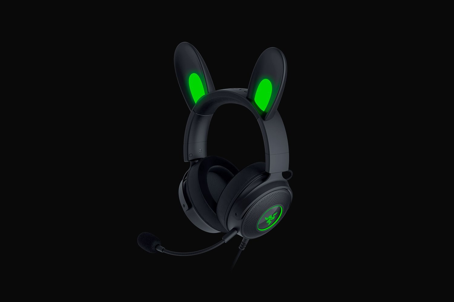 Kufje Razer Kraken V2 Pro Kitty Edition, Wired, të zeza