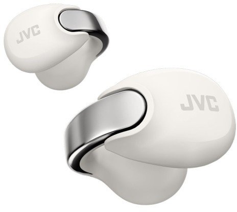 Слушалки JVC Open Ear Nearphone, True Wireless, бели