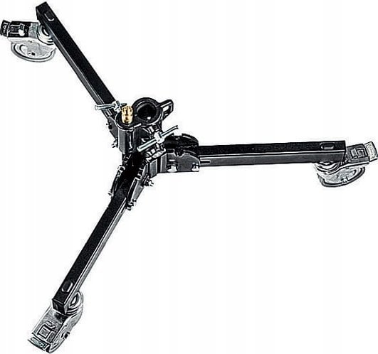 Dolly tripodi Manfrotto MA 299 B, lartësi 28 cm, kapacitet 40 kg, i zi